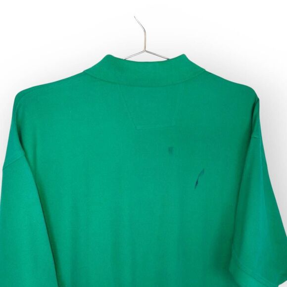 Alexander Julian Colours Mens Polo Sz L Cotton Tee Green Golf Sportswear Preppy - Picture 3 of 7